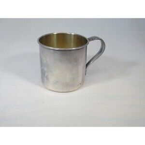 Vintage Rogers 1881 Silver Plated Baby Child Cup no engraving silverplate